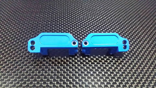 Traxxas Rustler VXL Aluminum C-Hub Caster Block - 1 Pr Blue