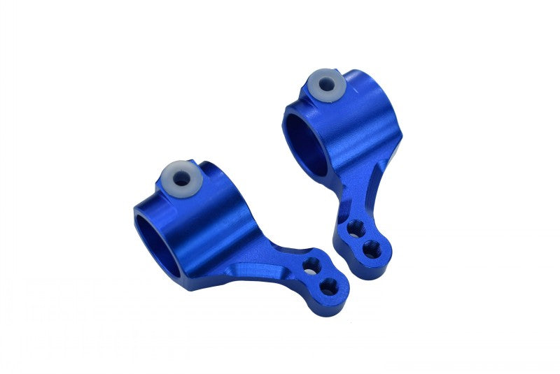 Traxxas Rustler VXL Aluminum Front Knuckle - 1Pr Blue