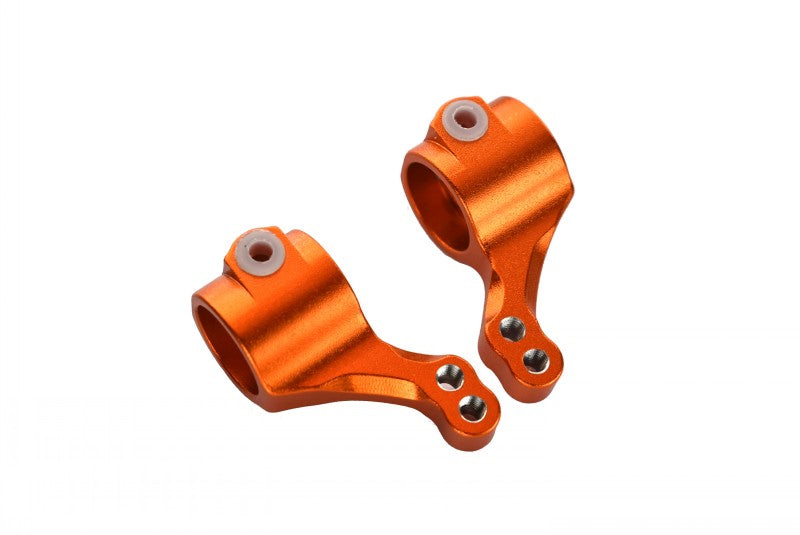 Traxxas Rustler VXL Aluminum Front Knuckle - 1Pr Orange