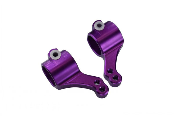 Traxxas Rustler VXL Aluminum Front Knuckle - 1Pr Purple