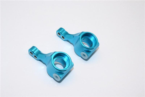 Traxxas Rustler VXL Aluminum Front Knuckle - 1Pr Sky Blue