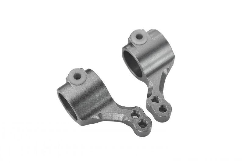 Traxxas Rustler VXL Aluminum Front Knuckle - 1 Pr Silver