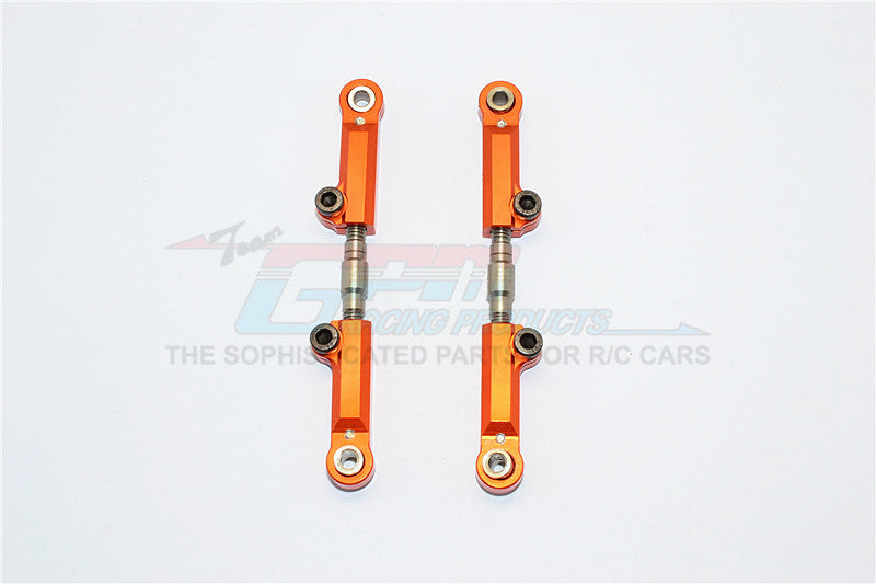Traxxas Rustler VXL Aluminum Front Upper Arm - 1Pr Orange