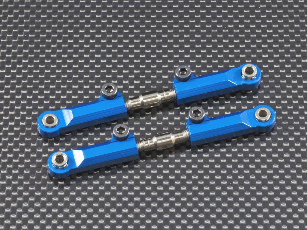 Traxxas Rustler VXL Aluminum Front Upper Arm - 1Pr Blue