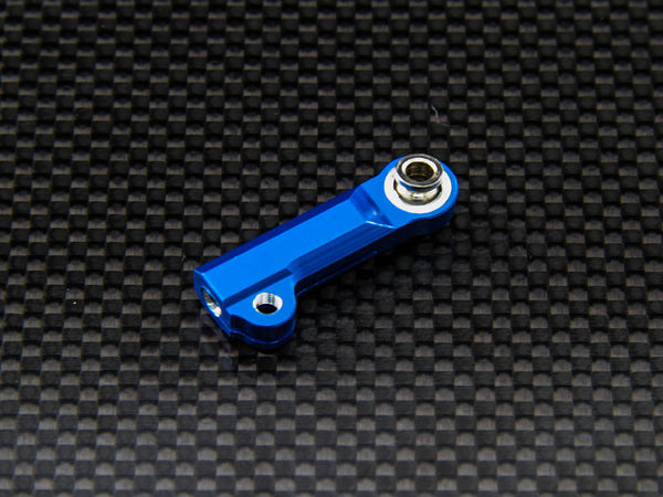 Traxxas Rustler VXL Aluminum Ball Ends For Front/Rear Upper Arms - 4Pcs Set Blue