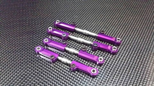 Traxxas Rustler VXL Aluminum Front + Rear Upper Arms - 2Prs Purple