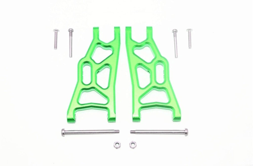 Traxxas Rustler VXL / Bandit Aluminum Front Lower Arm - 1 Pr Set Green