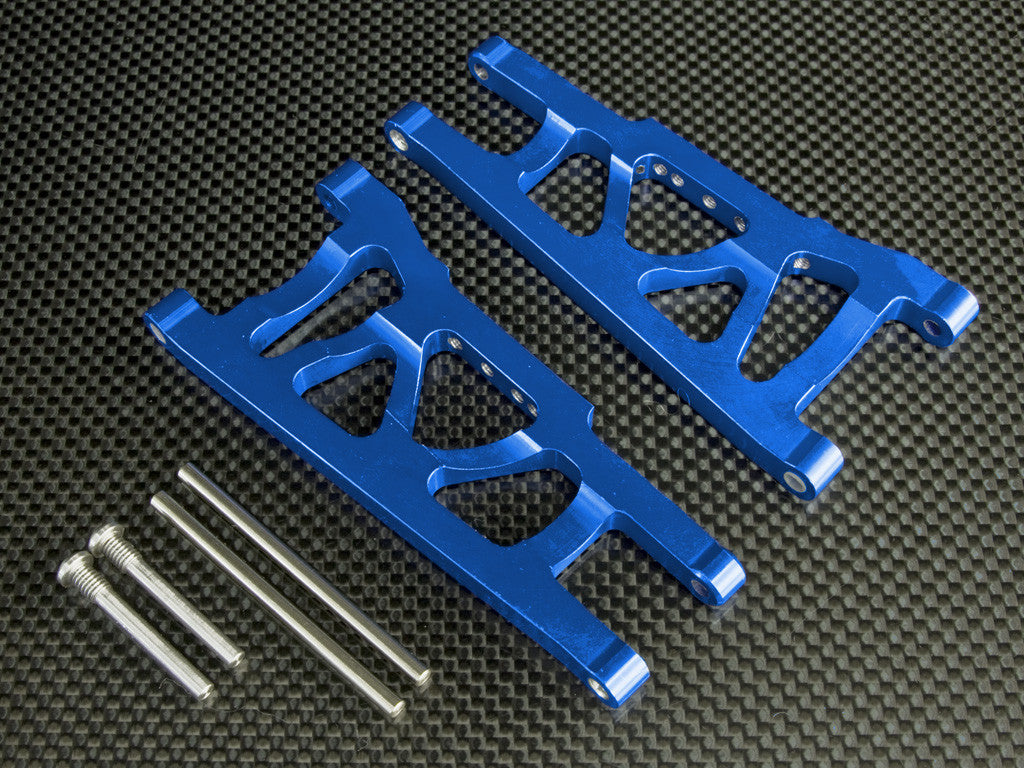 Traxxas Rustler VXL Aluminum Rear Lower Arm - 1Pr Set Blue