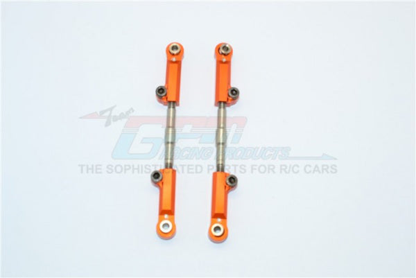 Traxxas Rustler VXL Aluminum Rear Upper Arm - 1Pr Orange