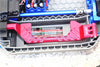 Traxxas Rustler 4X4 VXL (67076-4) Aluminum Battery Hold-Down - 1 Set Red