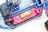 Traxxas Rustler 4X4 VXL (67076-4) Aluminum Battery Hold-Down - 1 Set Silver
