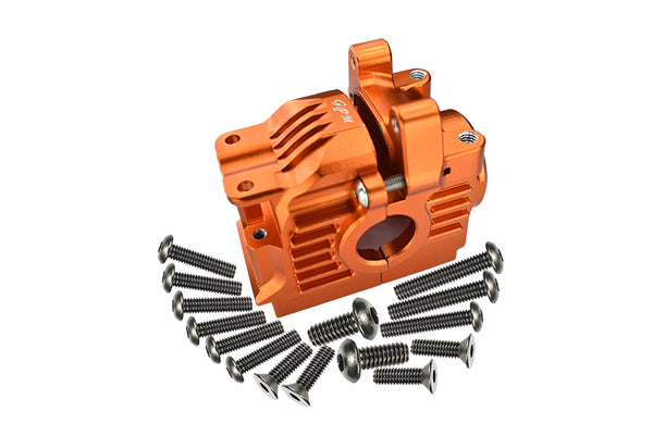 Traxxas Rustler 4X4 VXL (67076-4) Aluminum Rear Gear Box - 1 Set Orange