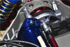 Traxxas Rustler 4X4 VXL (67076-4) Aluminum Fixed Gear Adapter - 2Pc Set Blue