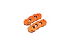 Traxxas Rustler 4X4 VXL (67076-4) Aluminum Fixed Gear Adapter - 2Pc Set Orange