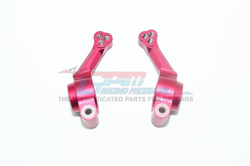 Traxxas Rustler 4X4 VXL (67076-4) Aluminum Rear Knuckle Arm - 2Pc Set Red