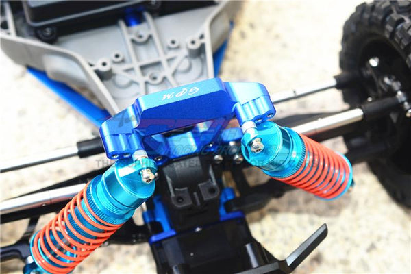 GPM Aluminium Fixed Gear Adapter Für Traxxas Rustler 4X4 VXL – 2-teilig, Grün, 5 Verstellbare Löcher