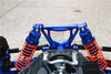 Traxxas Rustler 4X4 VXL (67076-4) / Hoss 4X4 VXL (90076-4) Aluminum Rear Shock Tower - 1Pc Set Blue
