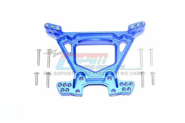 Traxxas Rustler 4X4 VXL (67076-4) Aluminum Rear Shock Tower - 1Pc Set	 Blue