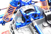 Traxxas Rustler 4X4 VXL (67076-4) Aluminum Rear Spur Gear Cover Mount - 1Pc Set Silver