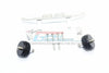 Traxxas Rustler 4X4 VXL (67076-4) Aluminum Rear Adjustable Wheelie - 1 Set Silver