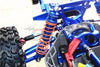 Traxxas Rustler 4X4 VXL (67076-4) / Hoss 4X4 VXL (90076-4) Aluminum Rear Adjustable Shocks 102mm - 1Pr Set Blue