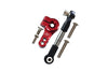Traxxas Rustler 4X4 VXL (67076-4) Spring Steel Tie Rod + 25T Aluminum Servo Horn - 6Pc Set Red