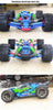 Traxxas Rustler 4X4 VXL (67076-4) Upgrade Parts Aluminum Front + Rear Shocks (Low Center Of Gravity Version) - 4Pc Set Green