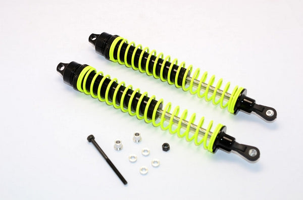 HPI Savage 21, XL, K4.6 Aluminum Front/Rear Adjustable Spring Damper (170mm)With 5mm Steel Shaft & Thicker Shock Body (Outer:14mm Inner:12mm) - 1Pr Set Black