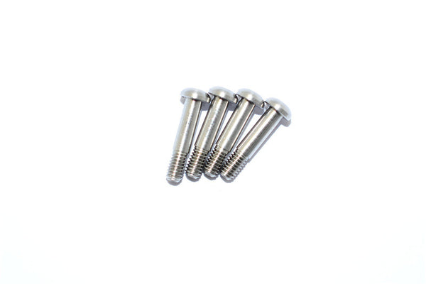 HPI Savage XL Flux Stainless Steel Kingpin Screws For Front C Hub And Rear Knuckles - 4Pcs Set Original Color