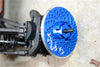 HPI Savage XL Flux Aluminum Wheel Hex Claw With Brake Disk - 2Pcs Set Blue