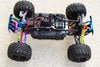 HPI Savage XL Flux Aluminium Front Sterring/Rear Supporting Tie Rod - 2Pcs Set Black
