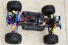 HPI Savage XL Flux Aluminium Front/Rear L-Shape Adjustable Damper (160mm) - 1Pr Set Green