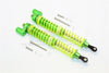 HPI Savage XL Flux Aluminium Front/Rear L-Shape Adjustable Damper (160mm) - 1Pr Set Green