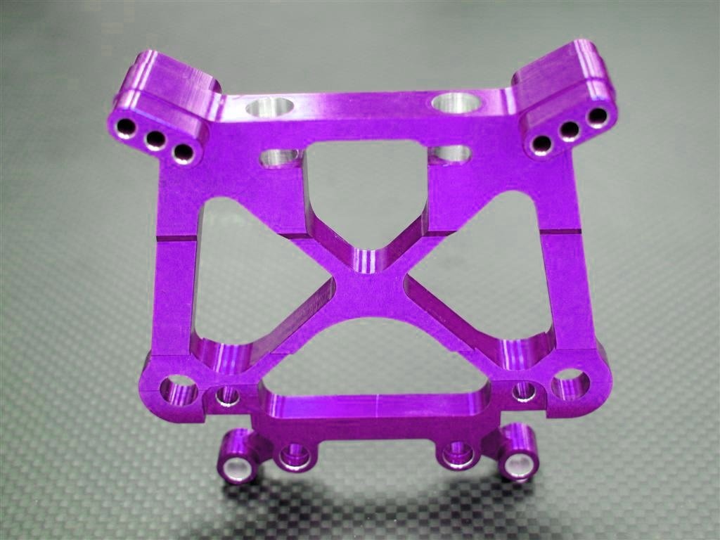 HPI Savage X Aluminum Front/Rear Shock Tower - 1Pc Purple