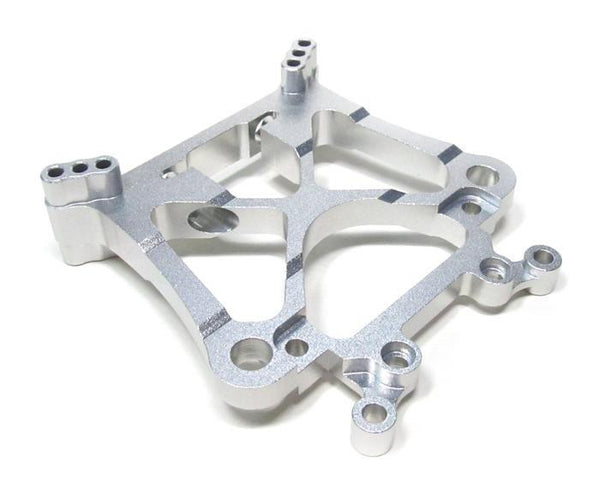 HPI Savage X Aluminum Front/Rear Shock Tower - 1Pc Silver