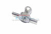 Losi 1/6 Super Baja Rey 4X4 Desert Truck Aluminium Spare Tire Locking - 1Pc Gray Silver