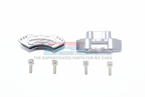 Losi 1/6 Super Baja Rey 4X4 Desert Truck Aluminum Front / Rear Brake Caliper - 1Pr Set Gray Silver