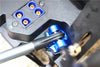 Aluminum Rear Upper Axle Mount Set For Rear Suspension Links For LOSI 1:6 4WD Super Baja Rey LOS05013 / Super Baja Rey 2.0 LOS05021 Upgrades - Blue