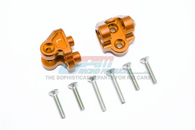 Losi 1/6 Super Baja Rey 4X4 Desert Truck Aluminum Upper Axle Mount Set For Suspension Links - 1Pr Set Orange