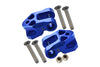 Aluminum  Rear Lower Axle Mount Set For Rear Suspension Links For LOSI 1:6 4WD Super Baja Rey LOS05013 / Super Baja Rey 2.0 LOS05021 Upgrades - Blue