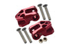 Aluminum  Rear Lower Axle Mount Set For Rear Suspension Links For LOSI 1:6 4WD Super Baja Rey LOS05013 / Super Baja Rey 2.0 LOS05021 Upgrades - Red