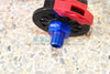 Losi 1/6 Super Baja Rey 4X4 Desert Truck Aluminum Wheel Hex Adapter (+2mm) - 6Pc Set Black