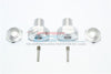 Losi 1/6 Super Baja Rey 4X4 Desert Truck Aluminum Wheel Hex Adapter (+2mm) - 6Pc Set Silver