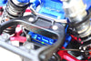 Aluminum Front Gear Box For LOSI 1:6 4WD Super Baja Rey LOS05013 / Super Baja Rey 2.0 LOS05021 Upgrades - Blue