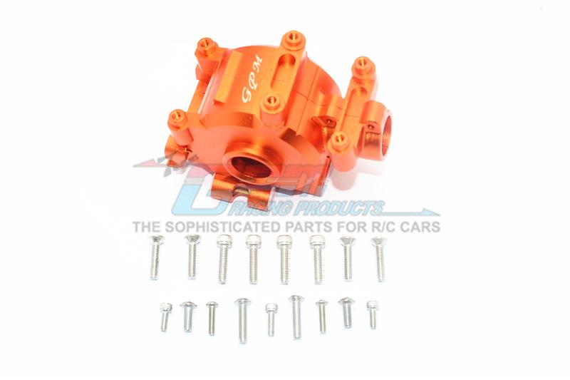 Losi 1/6 Super Baja Rey 4X4 Desert Truck Aluminum Front Gear Box -18Pc Set Orange