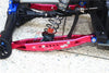 Losi 1/6 Super Baja Rey 4X4 Desert Truck Aluminum Rear Lower Trailing Arms - 1Pr Set Orange
