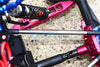 Losi 1/6 Super Baja Rey 4X4 Desert Truck Stainless Steel Adjustable Rear Upper Chassis Link Tie Rods - 1Pr Set