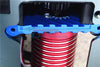 Losi 1/6 Super Baja Rey 4X4 Desert Truck Aluminum Motor Mount Plate With Heat Sink Fins - 1Pc Set Red