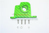 Losi 1/6 Super Baja Rey 4X4 Desert Truck Aluminum Motor Mount Plate With Heat Sink Fins - 1Pc Set Green
