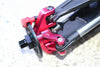 Aluminum Front Knuckle Arms For LOSI 1:6 4WD Super Baja Rey LOS05013 / Super Baja Rey 2.0 LOS05021 Upgrades - Red
